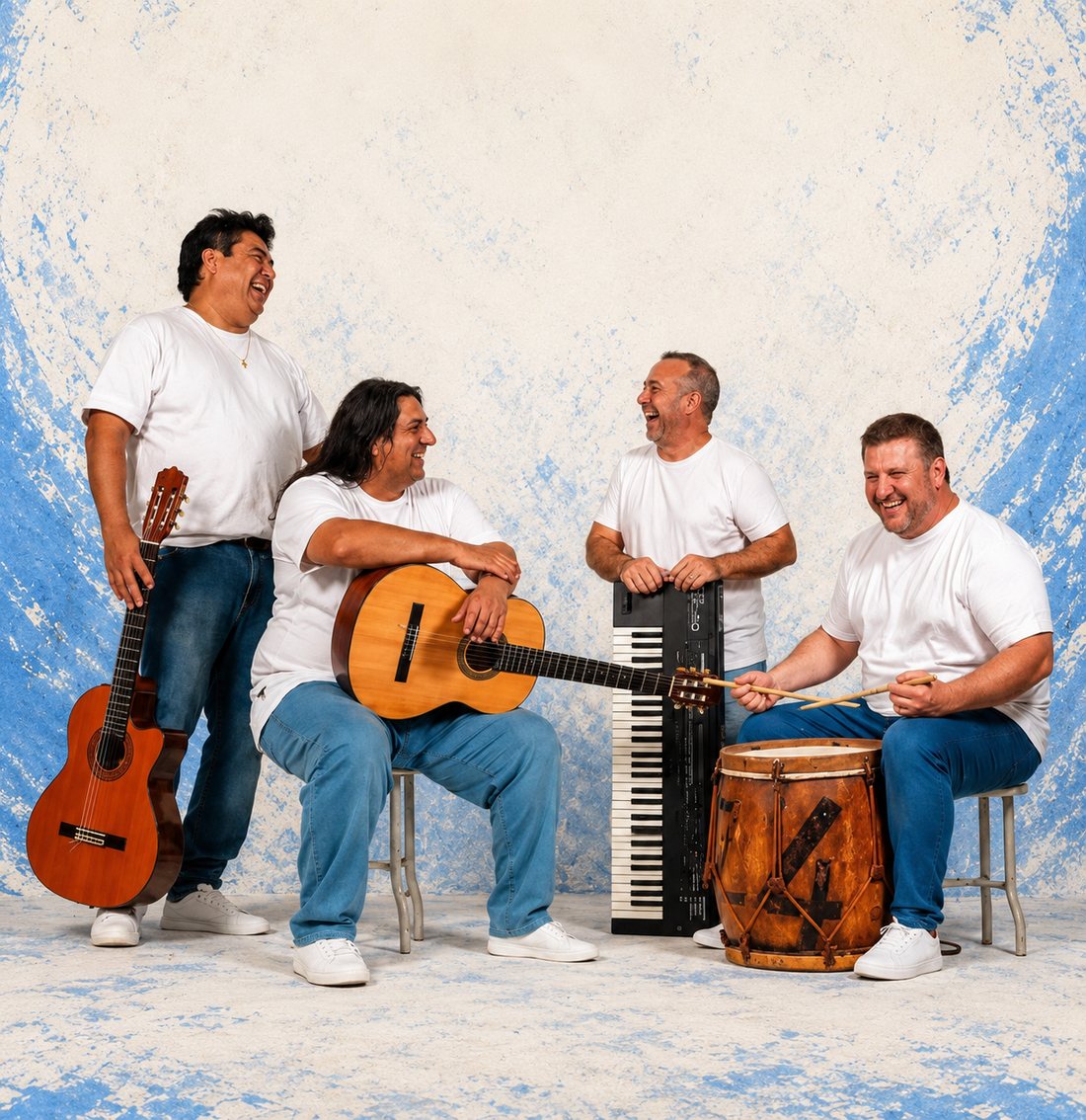 Positivo Folk — Lucas Laurenti, Gabriel Schepko, César Paredes y Pipo Pacini