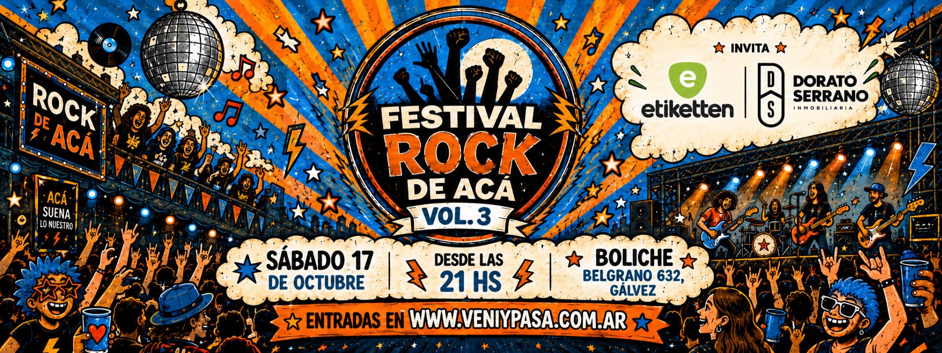 Festival Rock de Acá Vol. 3